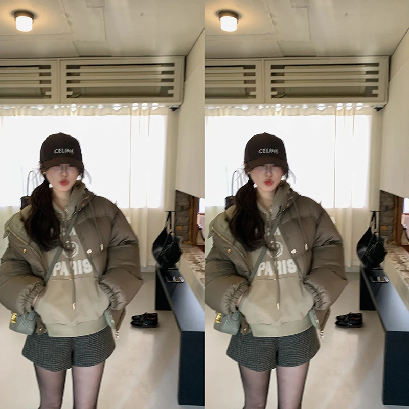 定制羽绒 高充绒90白鸭绒 御寒面包服 QW234082
