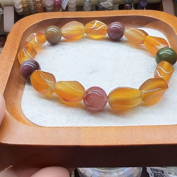 未镶嵌手链玛瑙/玉髓