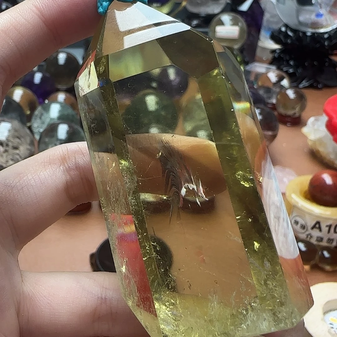 水晶未镶嵌摆件c215