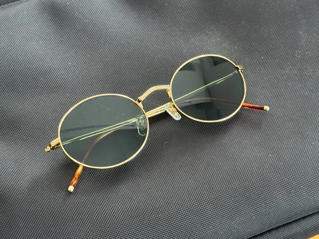 【刘小黑】亦菲同款金框绿片冷系高级感墨镜