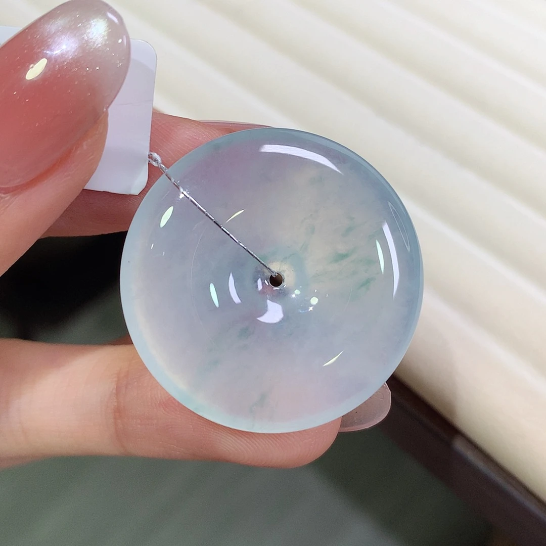 翡翠未镶嵌颈饰30.1-5.6