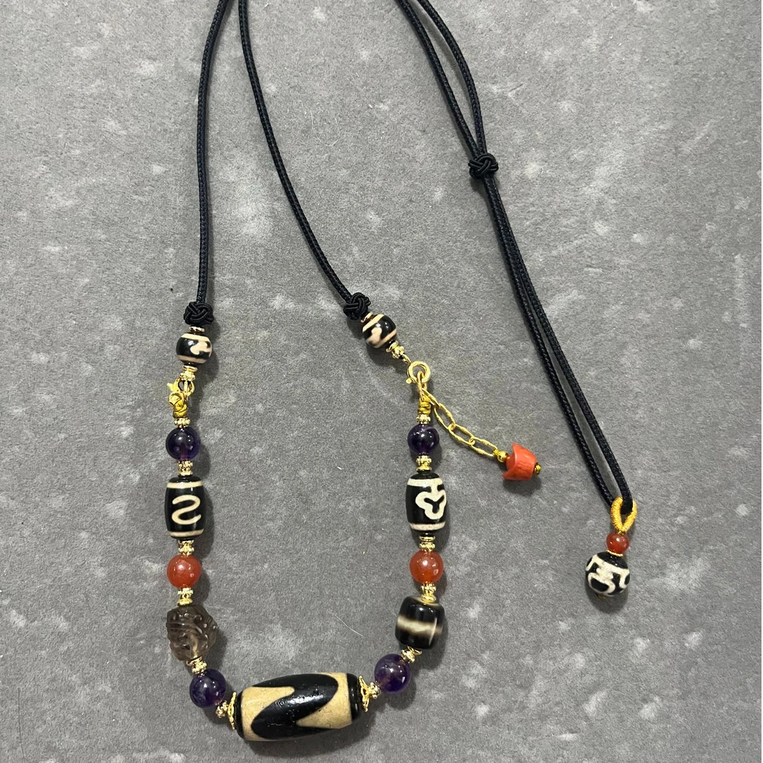 非金属布艺项链 【卓美】虎牙珠珠多宝DIY项链/条W18STZ-2942