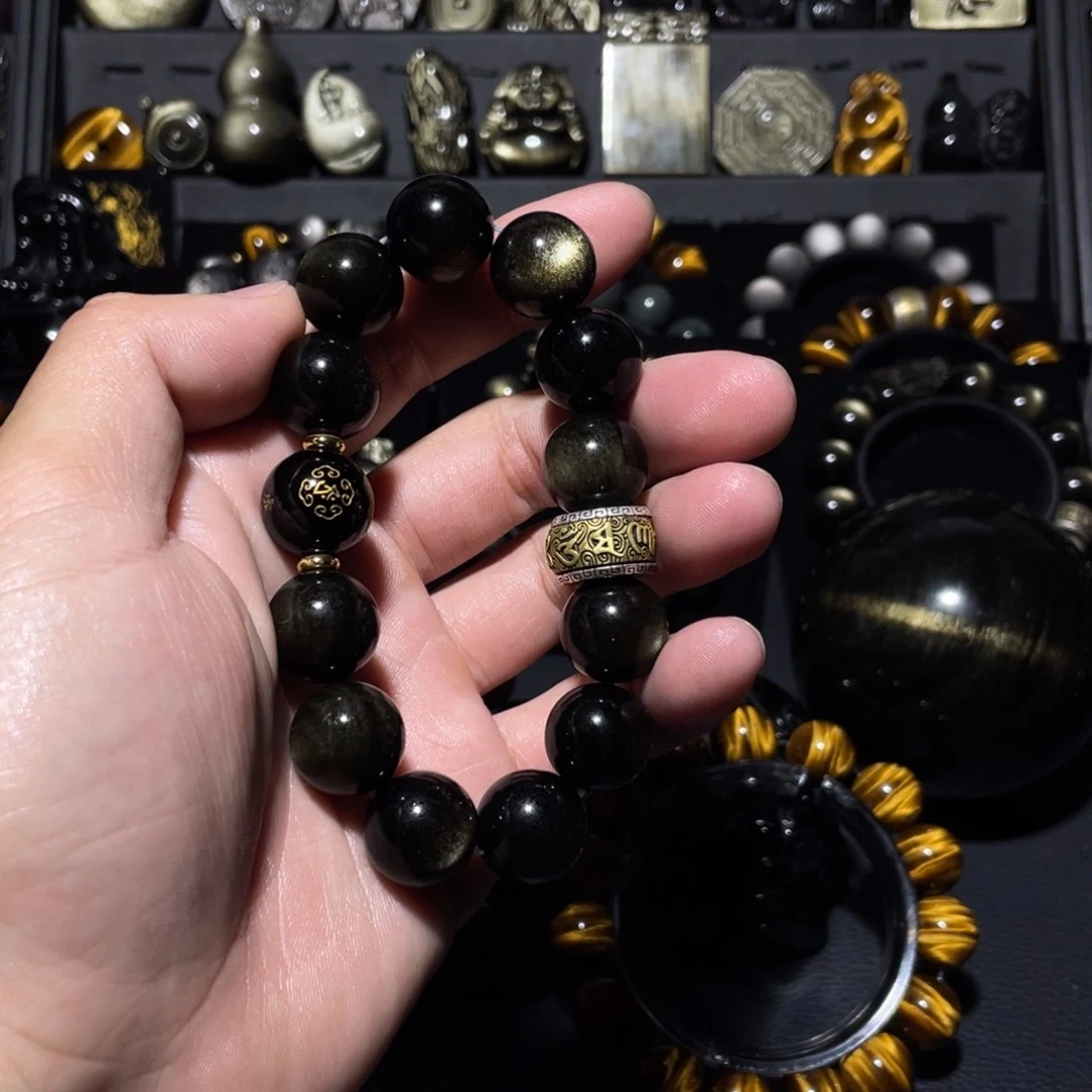 未镶嵌黑曜岩珠宝奇石扯***言