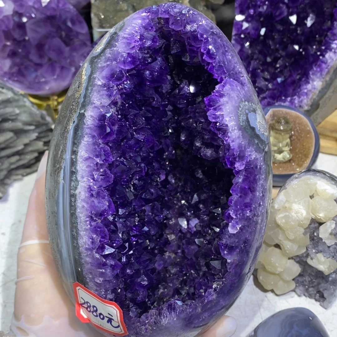 大型摆件（非配饰）紫晶未镶嵌