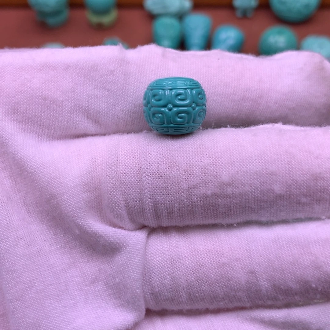 湖北原生态卡13回纹蓝绿