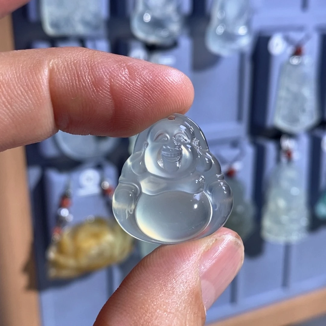 未镶嵌岫玉吊坠吊坠