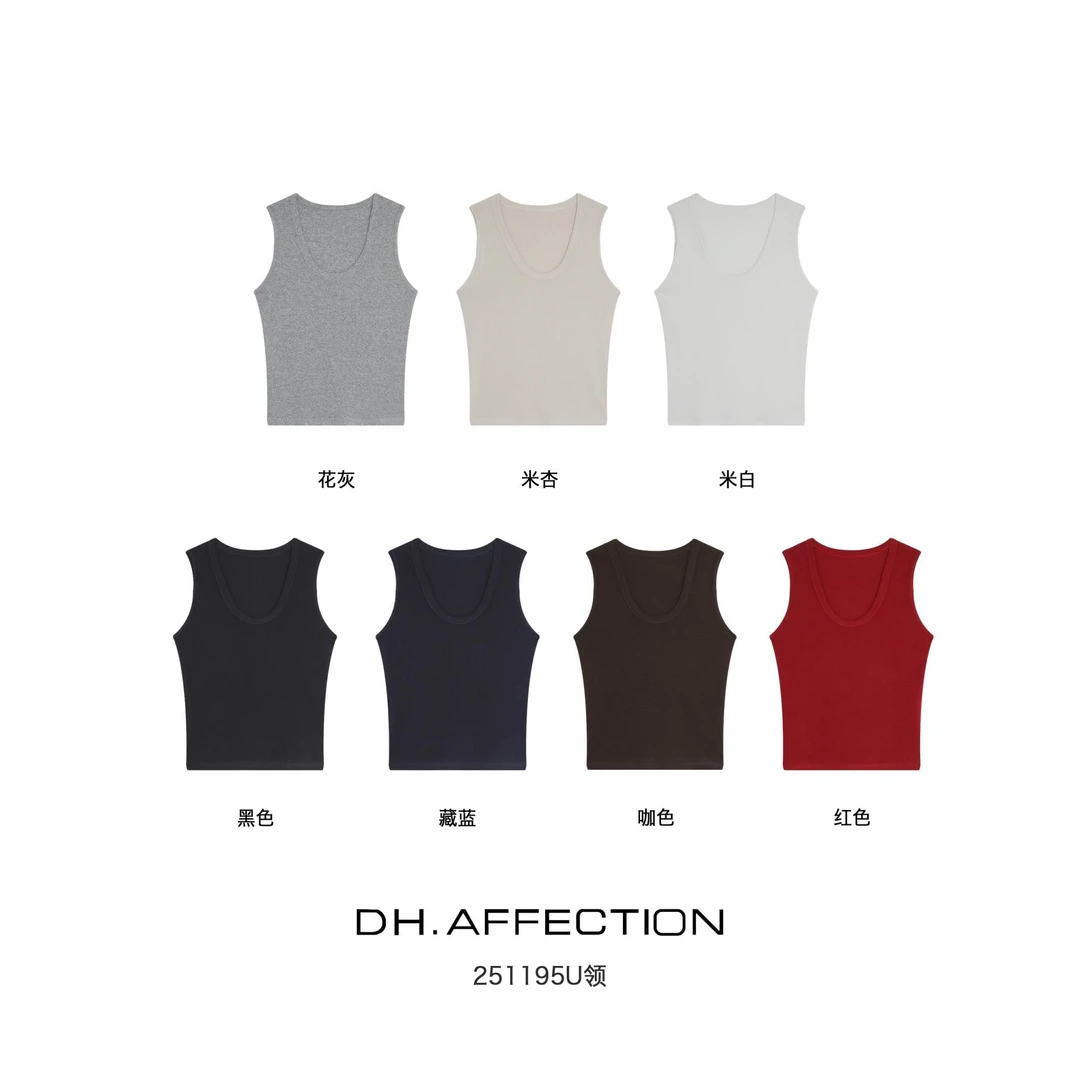 杨杨 DH-251195(内在美)基础无袖背心内搭打底衫t恤上衣