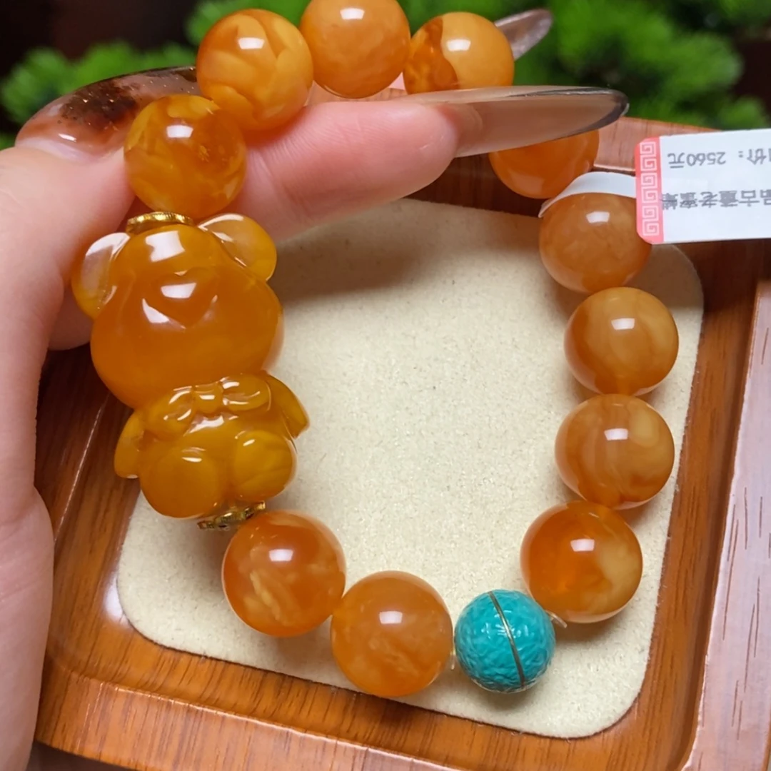 【闪购商品】蜜蜡颈饰未镶嵌手串