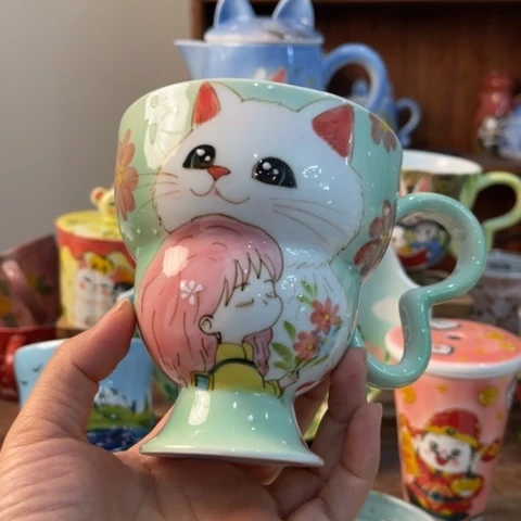 炉景德镇釉下手绘陶瓷