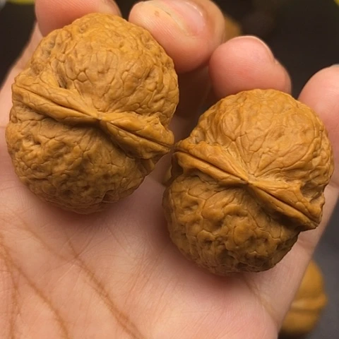 文玩核桃把件38尺铁锤