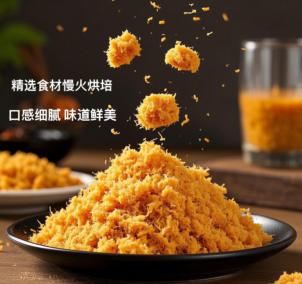 怀田金丝松A+级 醇香浓郁 肉质鲜美 250克小包装拉链封口肉粉松