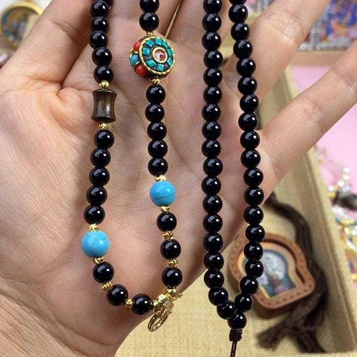 吊坠唐卡之家 珠珠链子