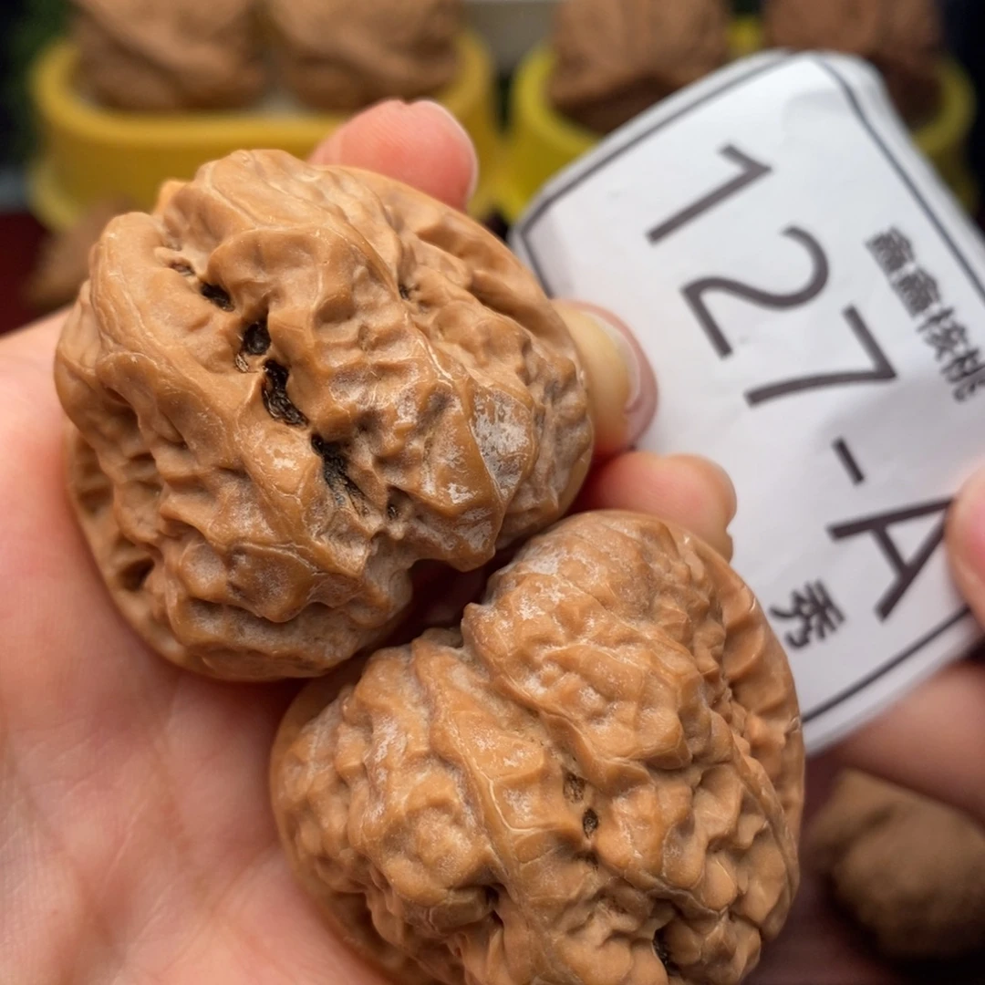 把件文玩核桃蛤蟆头40……