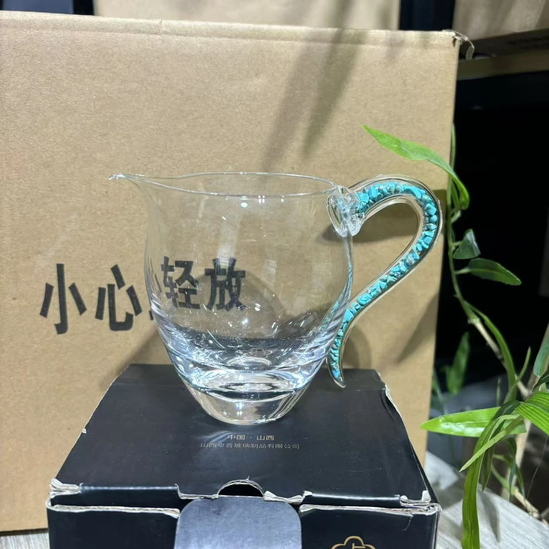 【中国邮政专属链接】绿松石手把公道杯 1660