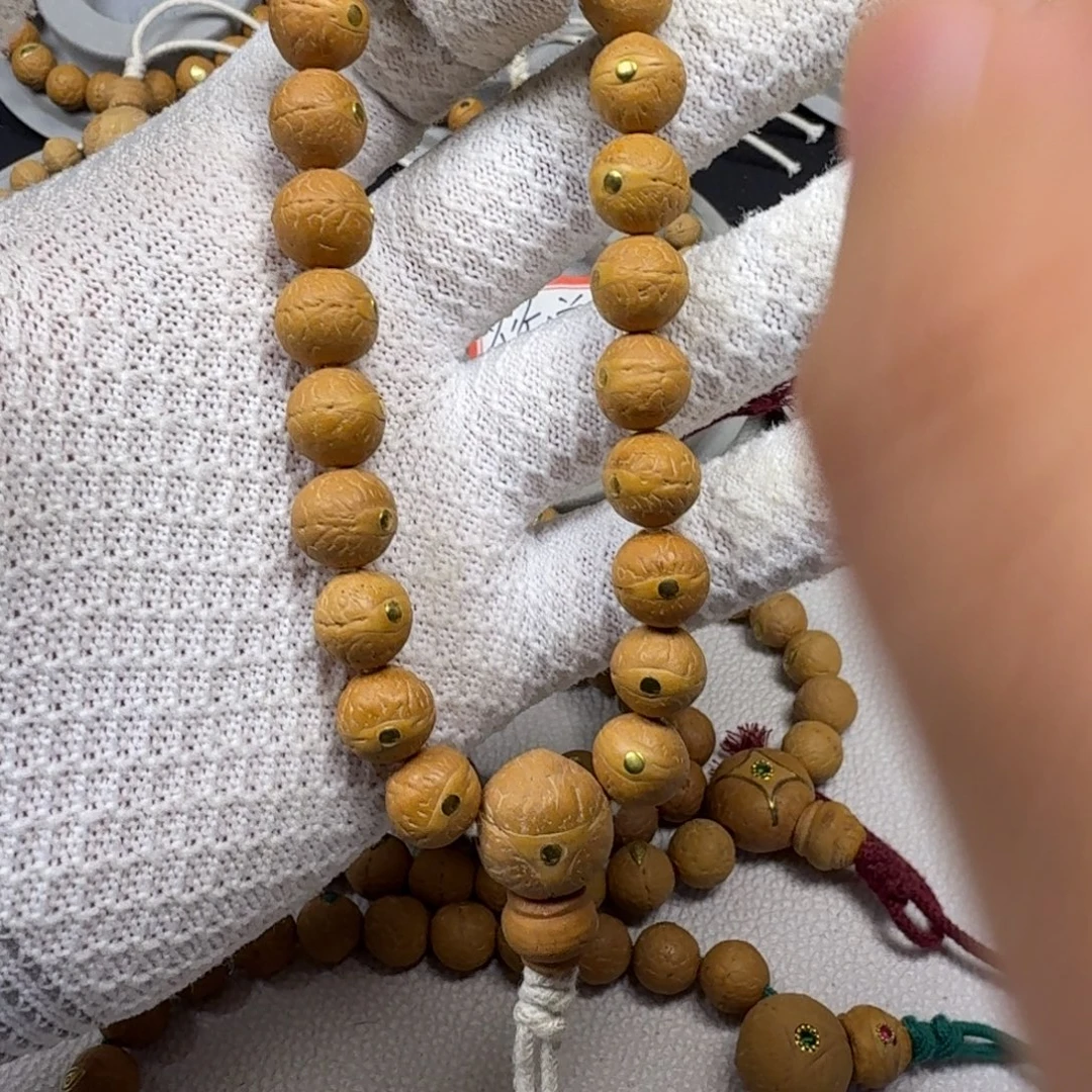 吊坠凤眼菩提11.5mm凤眼手串铜钉