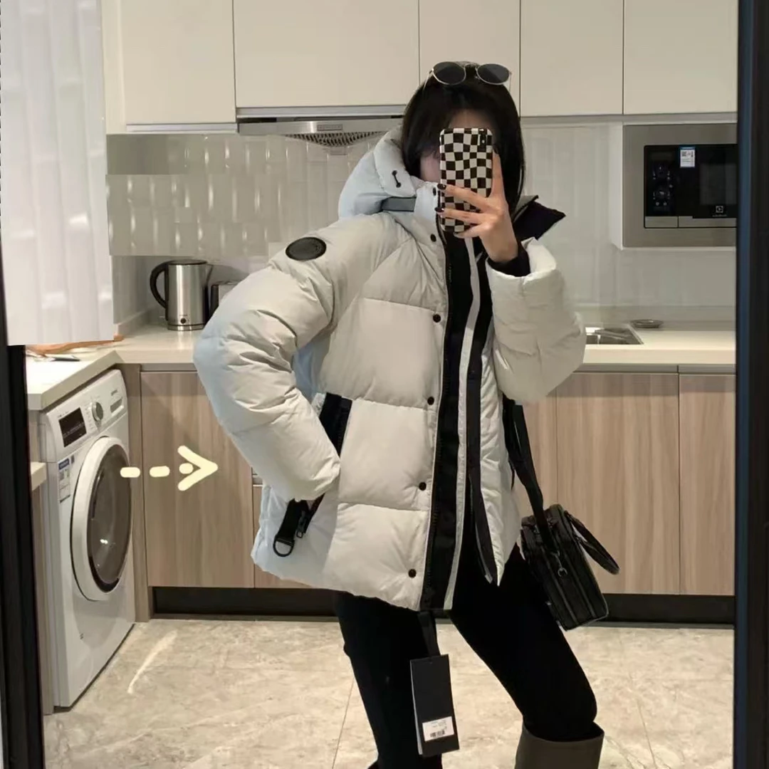 2025全新配色～渠道好货～柜上1w+男女同款连帽情侣羽绒服QY