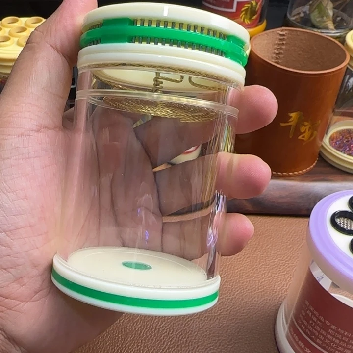 傳***军60七孔蝈蝈叫罐带簧带黑布套