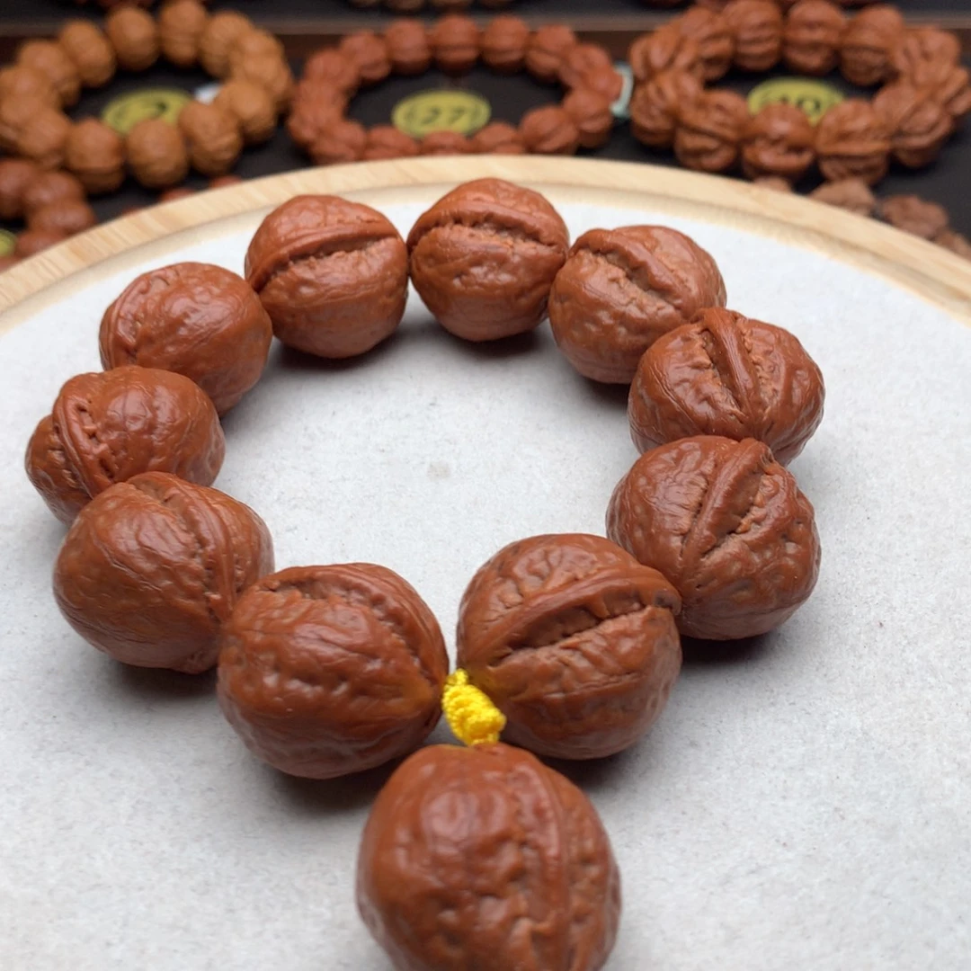 文玩核桃手串三角蛙