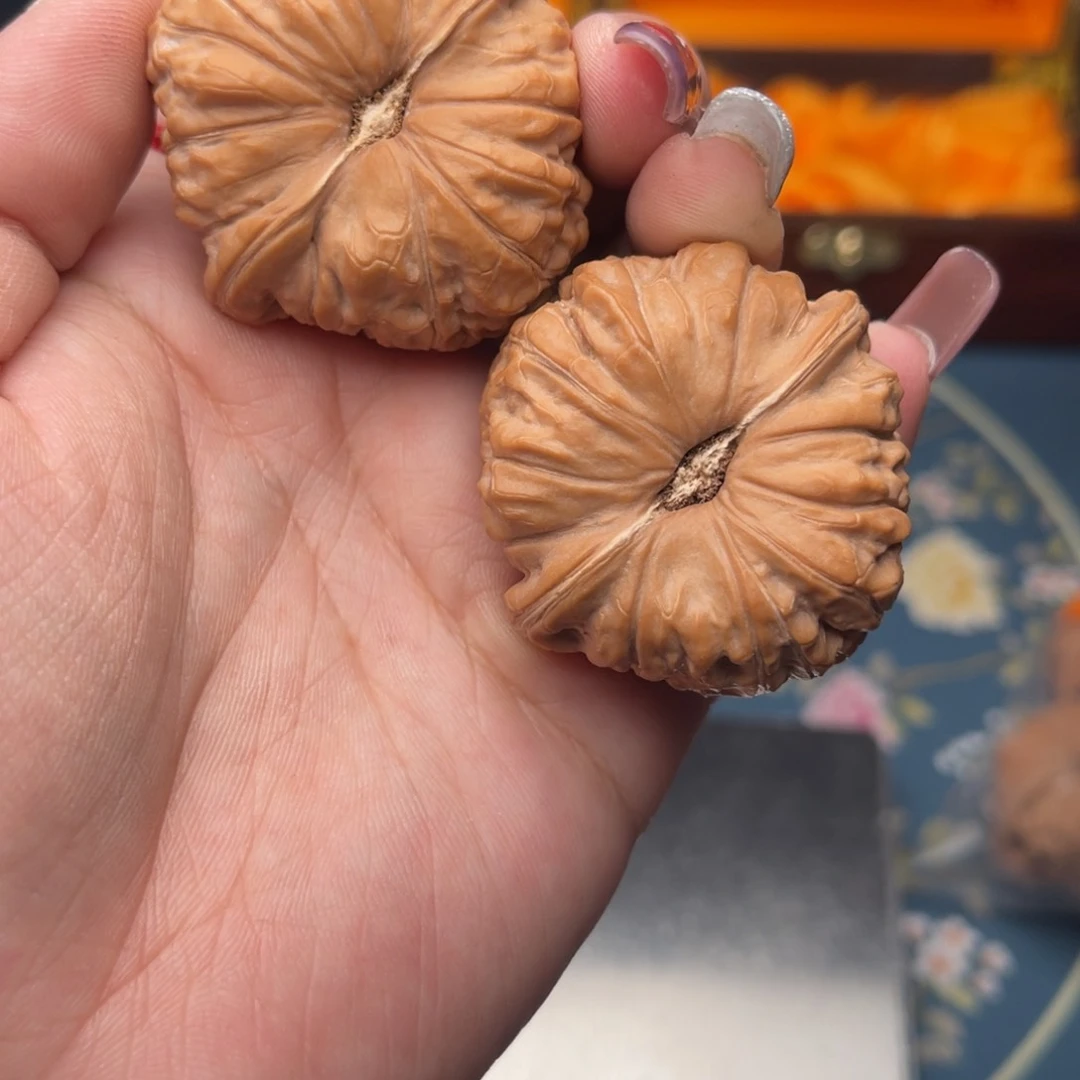 文玩核桃把件南瓜墩44