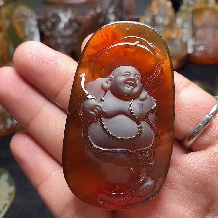 琥珀未镶嵌颈饰162