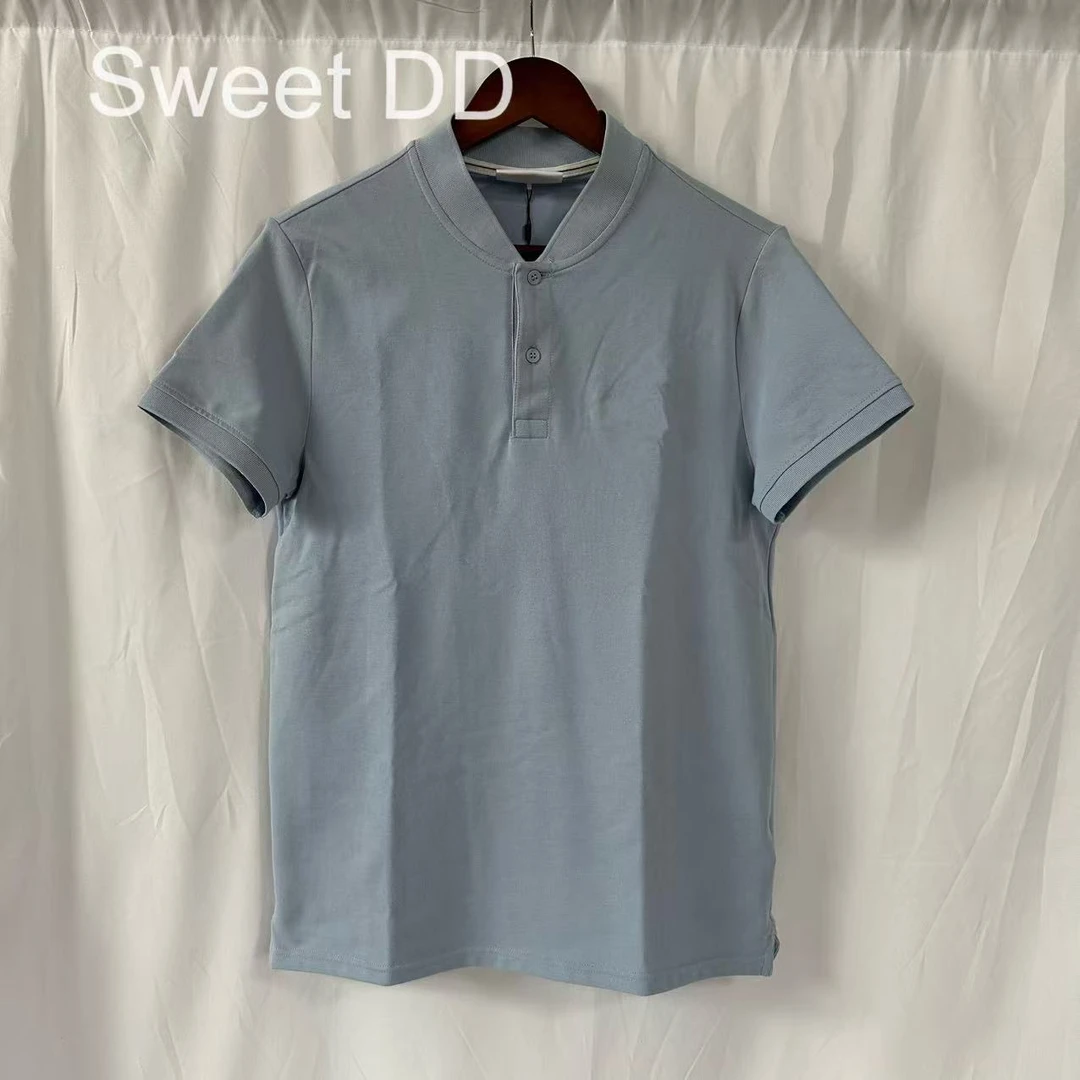 Sweet DD-C系列情侣款棒球领短袖T恤/C-0628