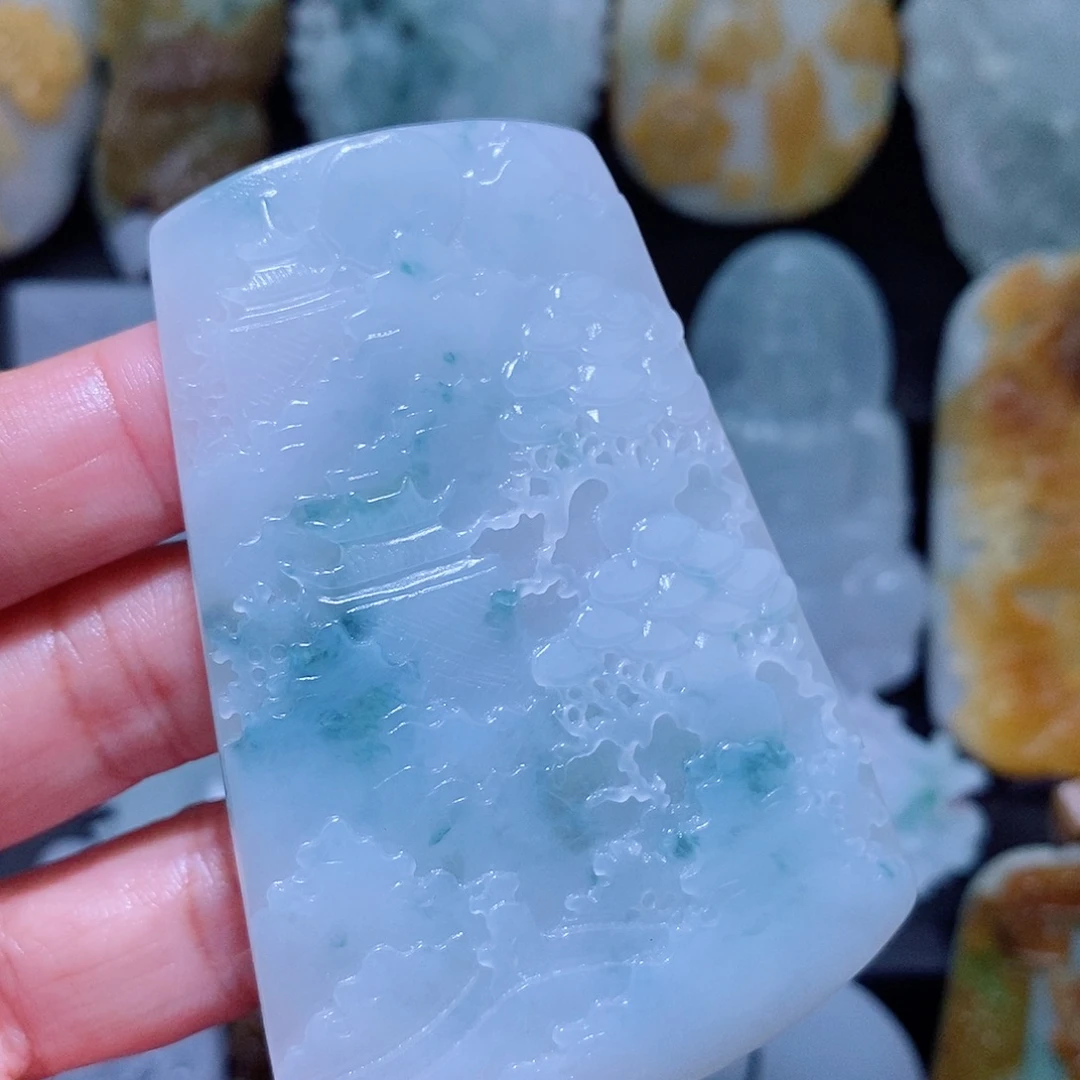 未镶嵌定制翡翠翡翠