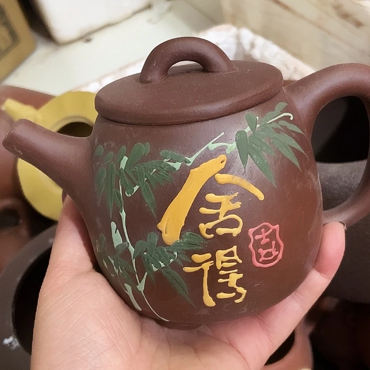 全手工制作宜兴紫砂壶