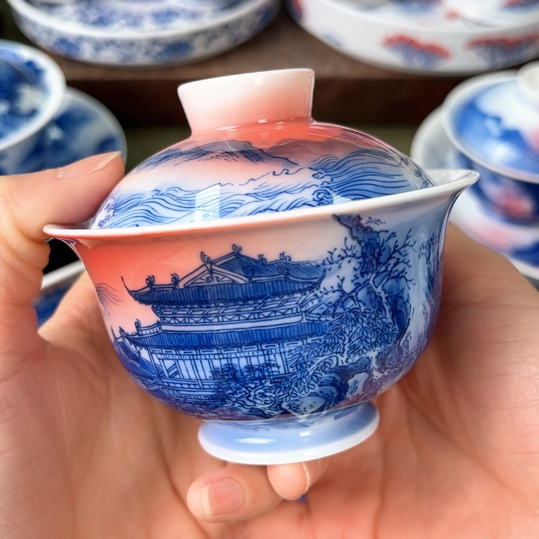 手绘高温瓷器瓷器