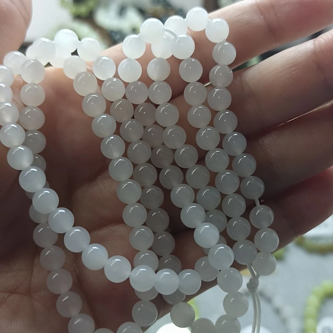 手链未镶嵌和田玉（糖玉）