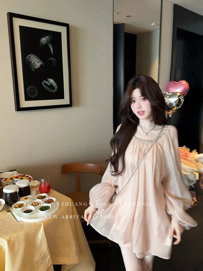 浩哥严选●裸门永存C5TZ0794A上衣+裤子预宽松洋气显瘦长袖甜美