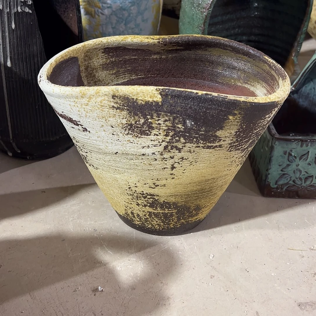 紫砂花盆高20长24宽14花盆