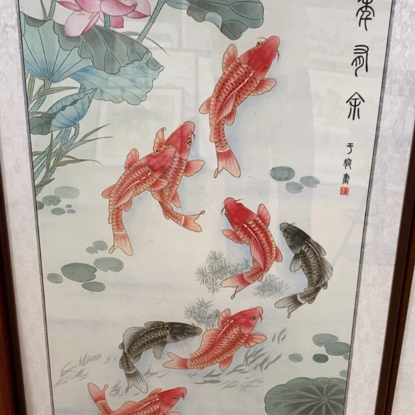 【闪购商品】国画手绘国画工笔带框