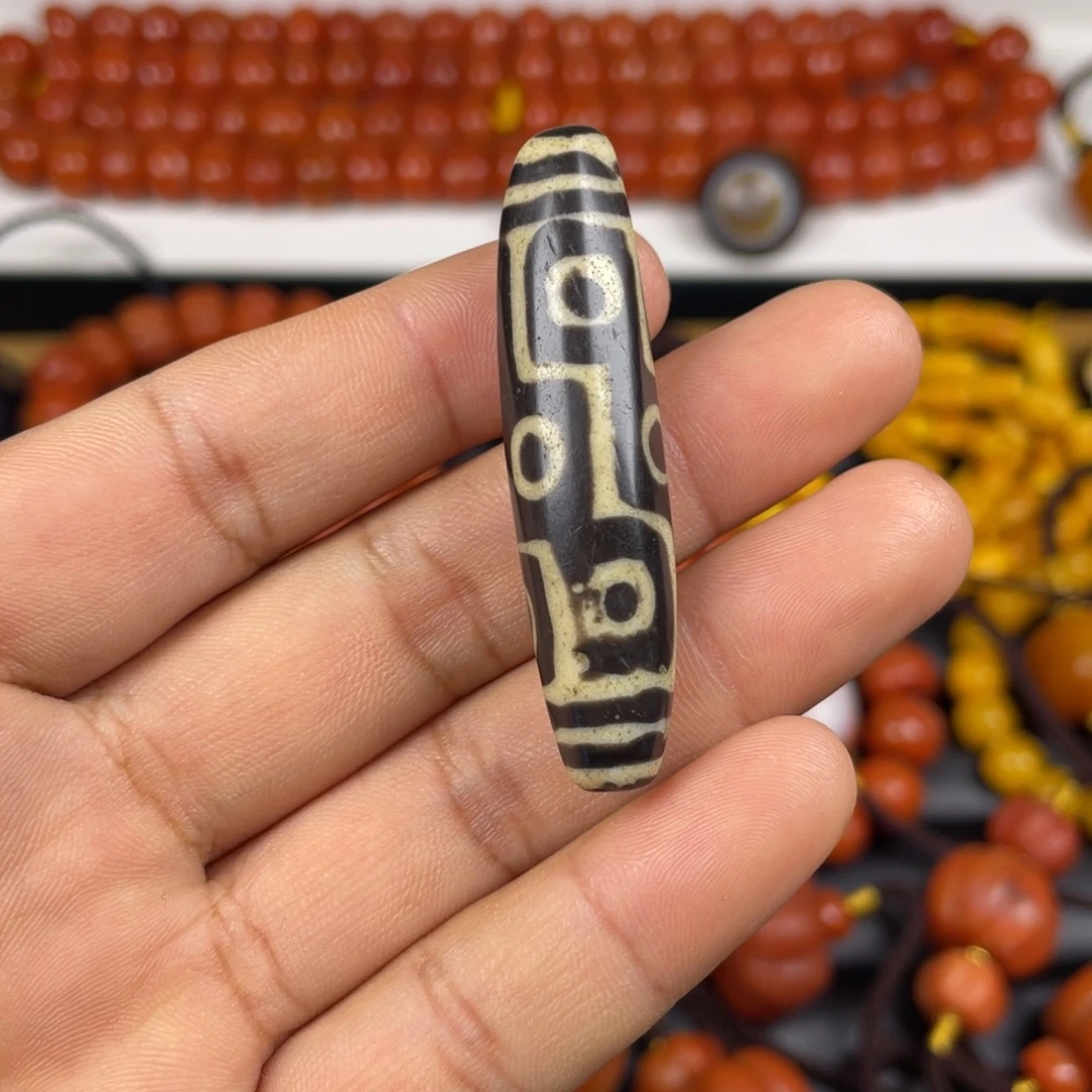 料器九眼珠锁骨链