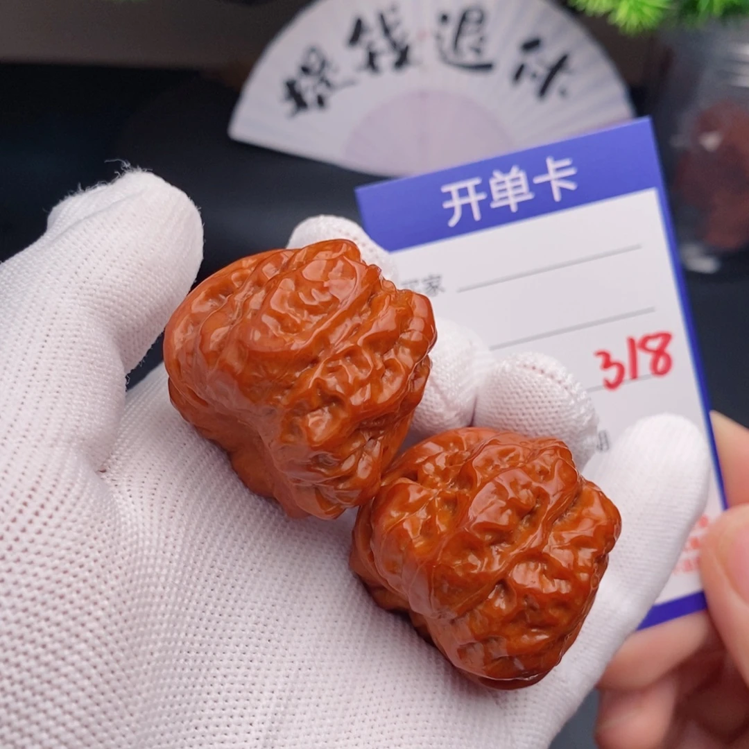 把件文玩核桃35蛤蟆头318