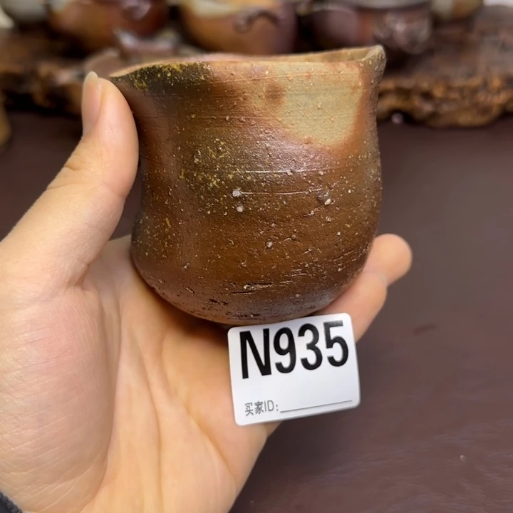 原田圭二手握杯备前烧作品