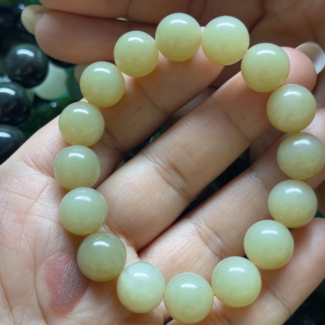 和田玉手链未镶嵌