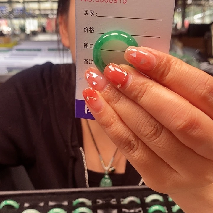 石英质玉未镶嵌戒圈