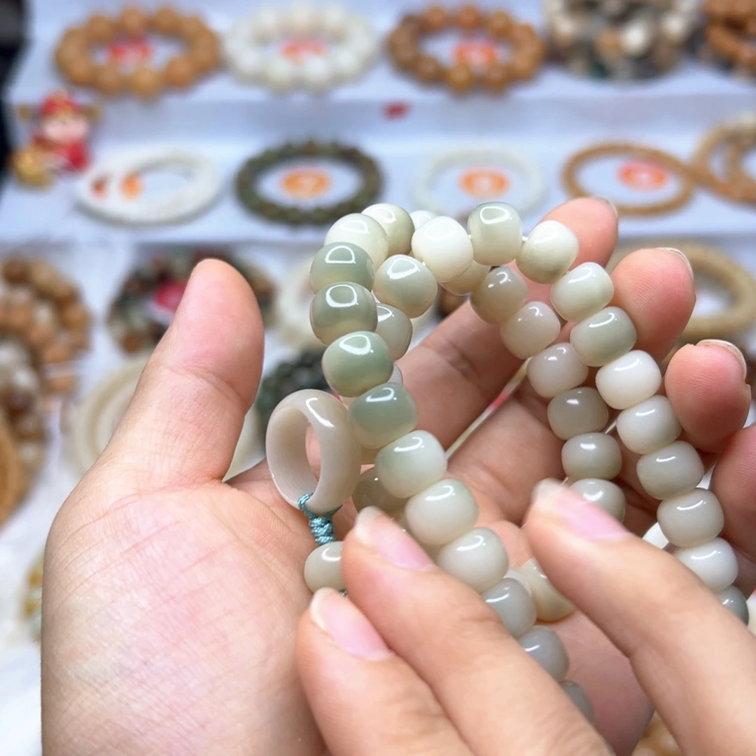 青****菩提根/象牙果手串卡10