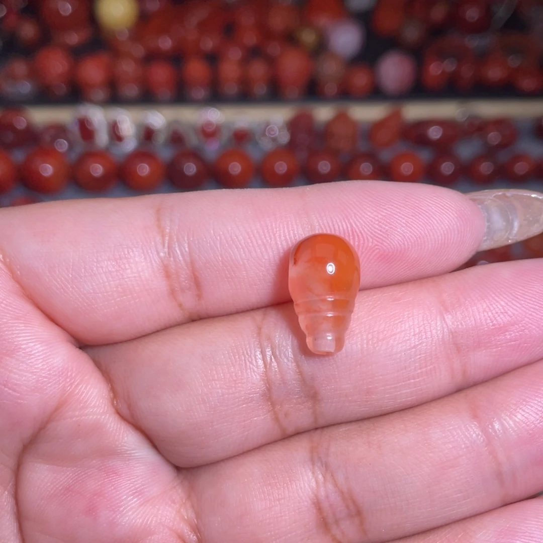 南红玛瑙未镶嵌三通