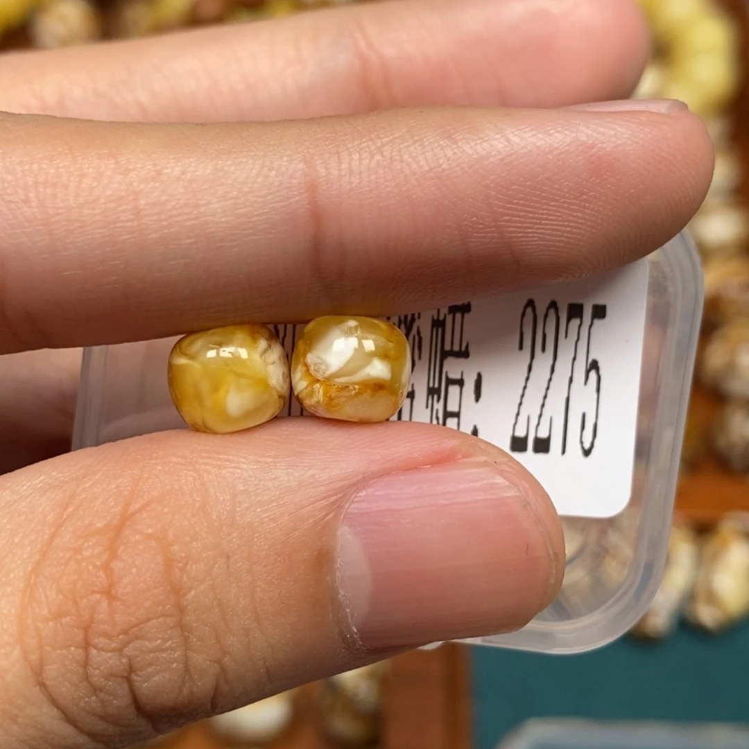 把件猴头核桃沁色圆珠老型2275