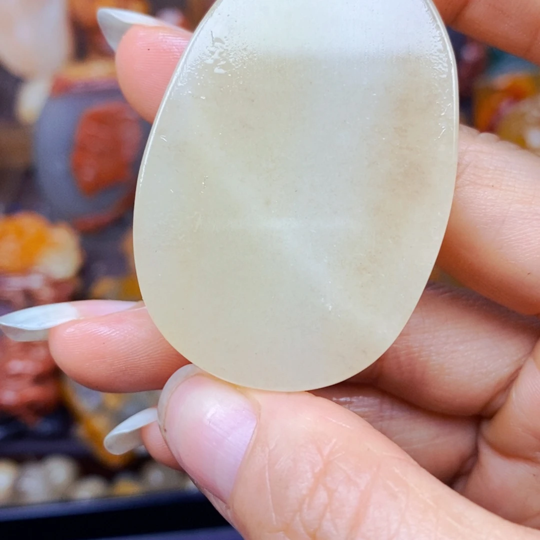 石英质玉（黄龙玉）未镶嵌项链