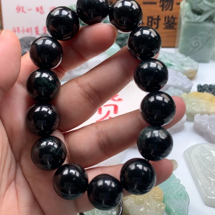 翡翠未镶嵌颈饰保真天然A货翡翠
