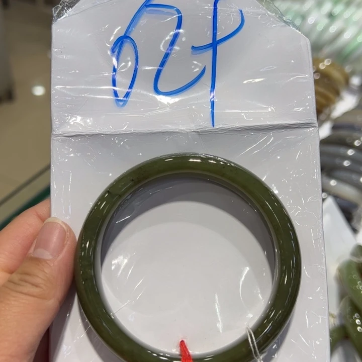 和田玉手镯未镶嵌睛***6