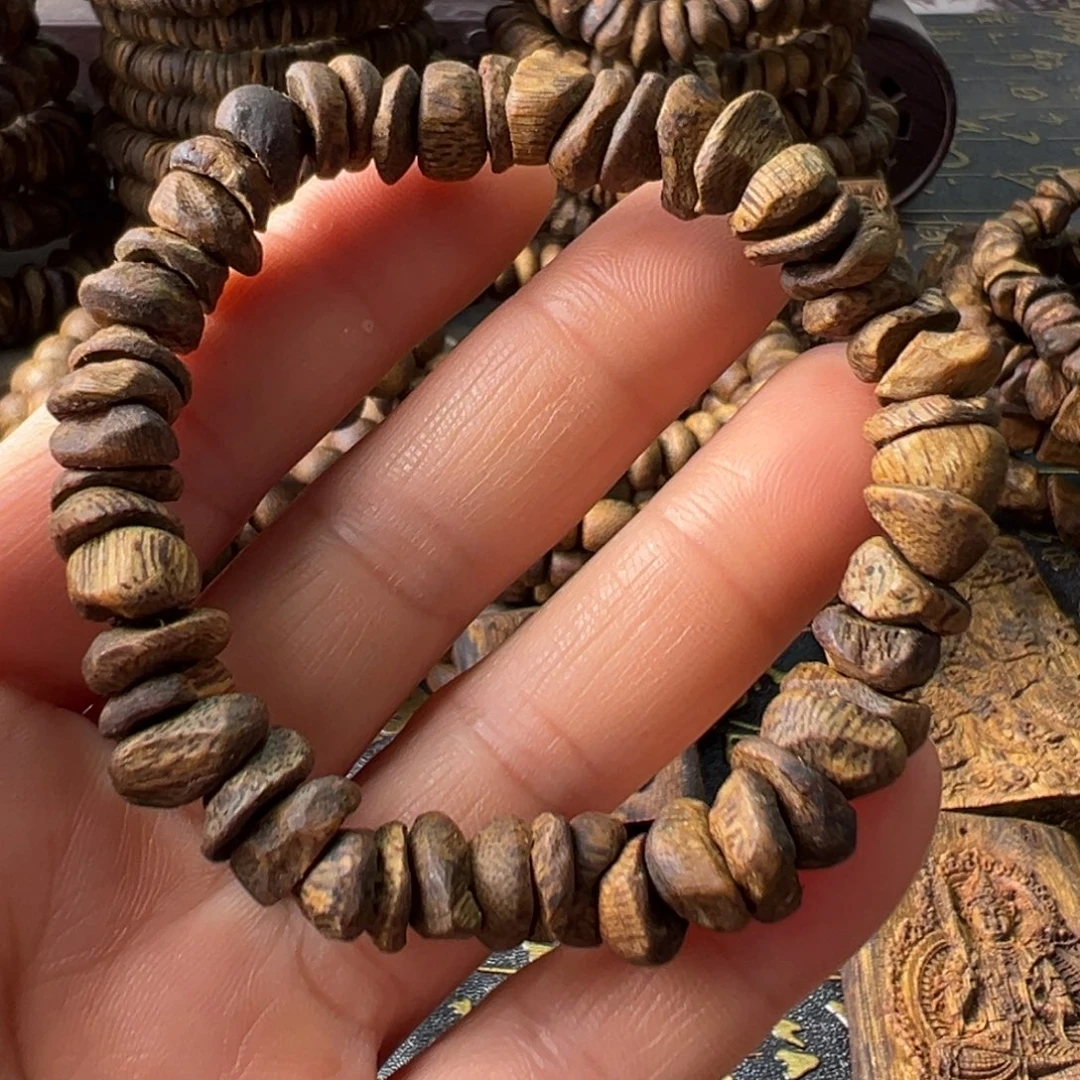 沉香手串奇楠树丁单圈