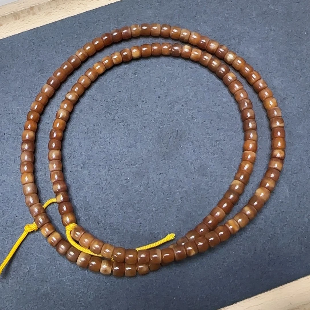 龙脊菩提吊坠D7138玉化血龙脊脖挂6*5mm