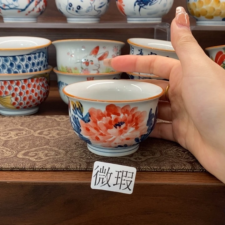 釉下老陶泥手工绘制