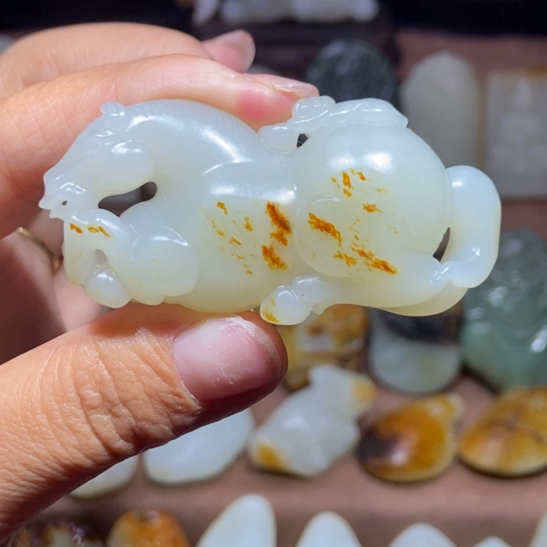 和田玉（子料）未镶嵌挂件