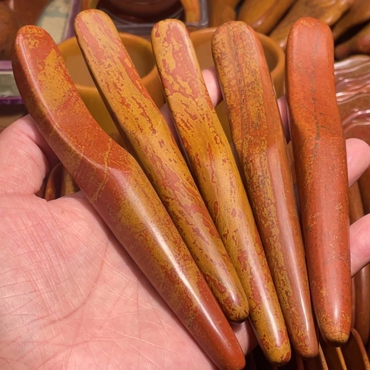 红砭石精品款加长拨筋棒