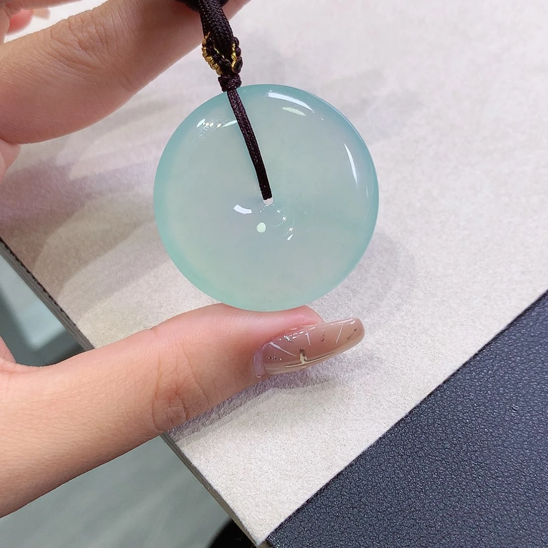 翡翠未镶嵌吊坠(不含链)35.5-6.5