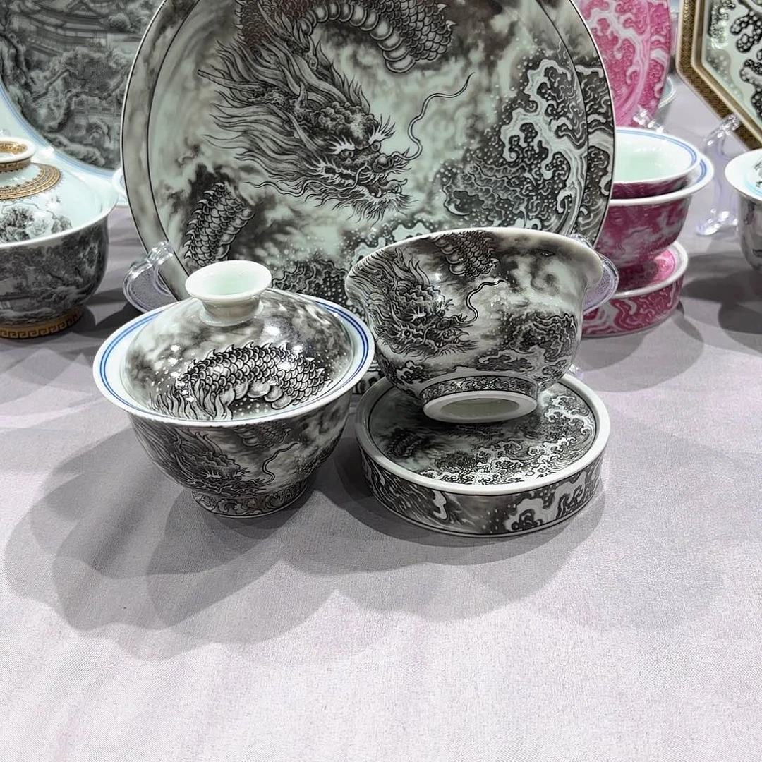 瓷片景德镇瓷器精品展示活动